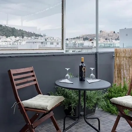 Apartment Nest With Terrace, Acropolis View *