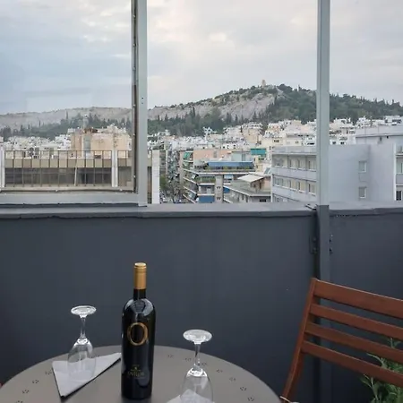 Nest With Terrace, Acropolis View